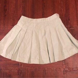 Current mood dolls kill mint green pleated mini skirt XS S NWOT